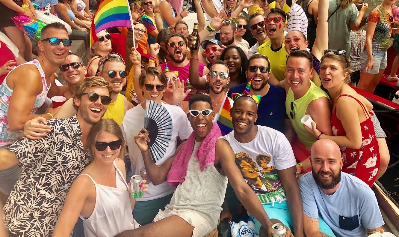 The Amsterdam Gay Pride Canal Parade Plus Travel Guide Gays Around